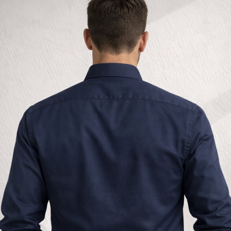 Camisa Point Azul Marino