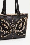 Cartera Mariposa Negro