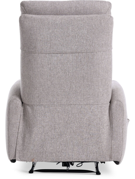 Sillón de masaje VONSILD 1 cuerpo tela gris claro Sillón de masaje VONSILD 1 cuerpo tela gris claro