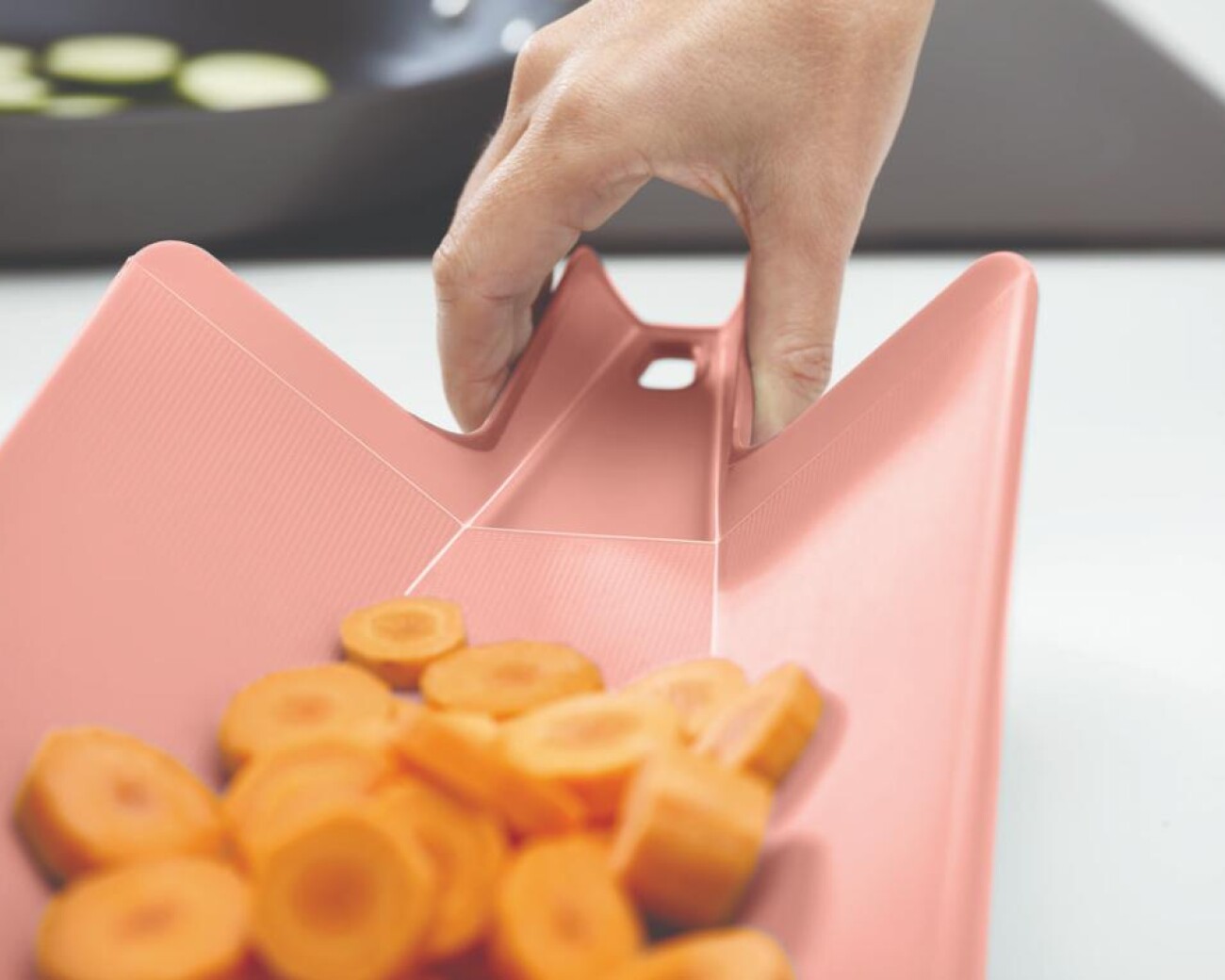 Tabla de Corte Plegable Joseph Joseph Chop2Pot Rosa Tabla de Corte Plegable Joseph Joseph Chop2Pot Rosa