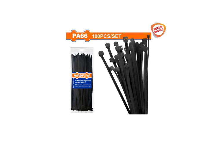 BOLSA X 100 COLLARIN NEGRO 100MM X 2.5MM BOLSA X 100 COLLARIN NEGRO 100MM X 2.5MM