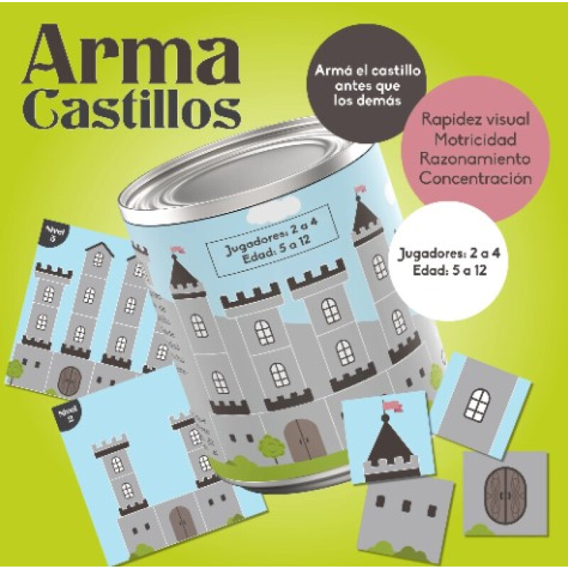 Arma Castillos -Chaupantallas Unica