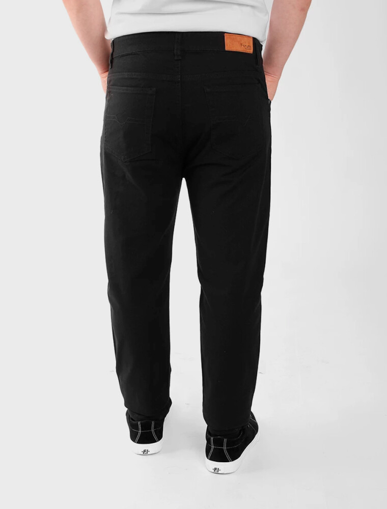 Pantalón Canvas Clásico Negro