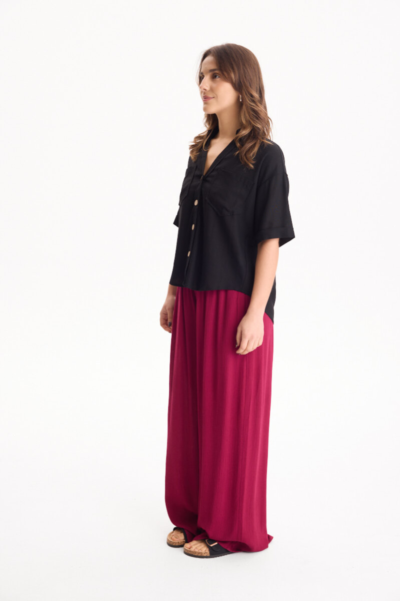 Camisa Amalfi Negro