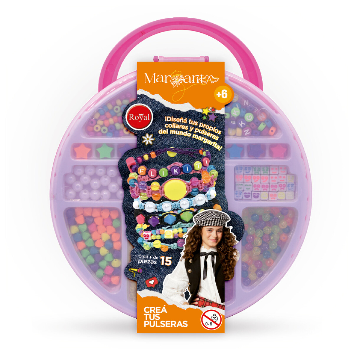 Set Infantil Royal Crea Tus Pulseras Margarita 