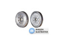 Volante Bimasa Nissan Sentra B16/Qashqai/Tiida/Sentra B17 Renault Fluence/Megane 07-25 Volante Bimasa Nissan Sentra B16/Qashqai/Tiida/Sentra B17 Renault Fluence/Megane 07-25