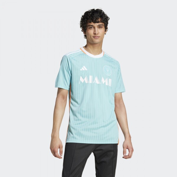 Camiseta Adidas Messi Inter Miami CF 24 Tercer Uniforme Celeste