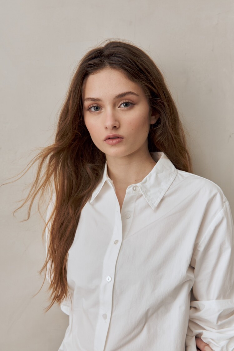 CAMISA ROSAURA SOLID Crudo