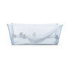 Baño Plegable Flexi Bath Transparente / Celeste + Soporte Cuchara Stokke Baño Plegable Flexi Bath Transparente / Celeste + Soporte Cuchara Stokke