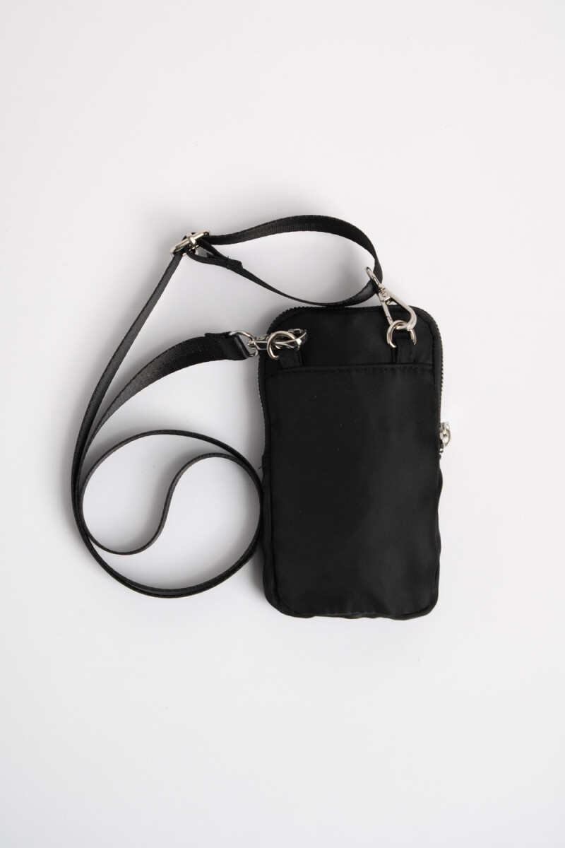 Bandolera porta celular Negro