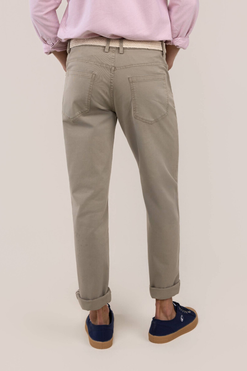 Pantalón 5 Bolsillos Verde