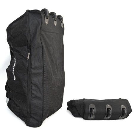 Bolsos Deportivos Con Ruedas Expandible Negro