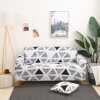 Funda sillón 3 cuerpos estampada Triángulos