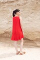 VESTIDO FOLK Rojo