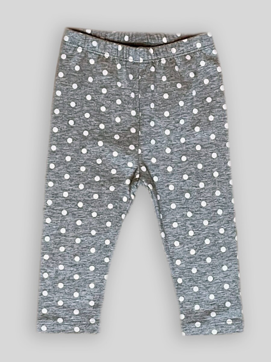 Calza Bebe - Grey Dot 