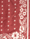 Pañuelos Raso Pañuelo De Algodón Estampado - Combinacion Bicolor