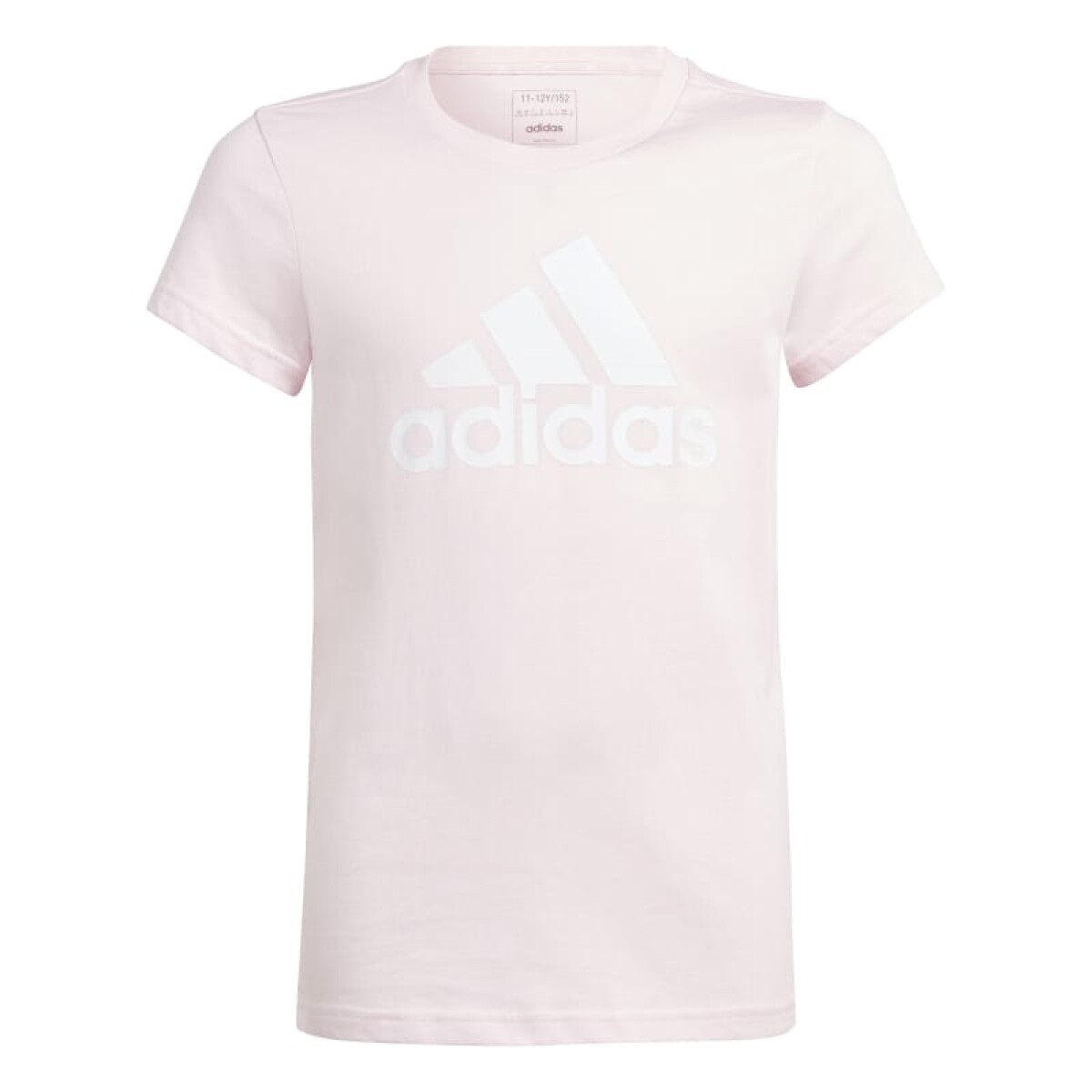 Remera Adidas de Niños - IC6123 - Rosado-blanco 