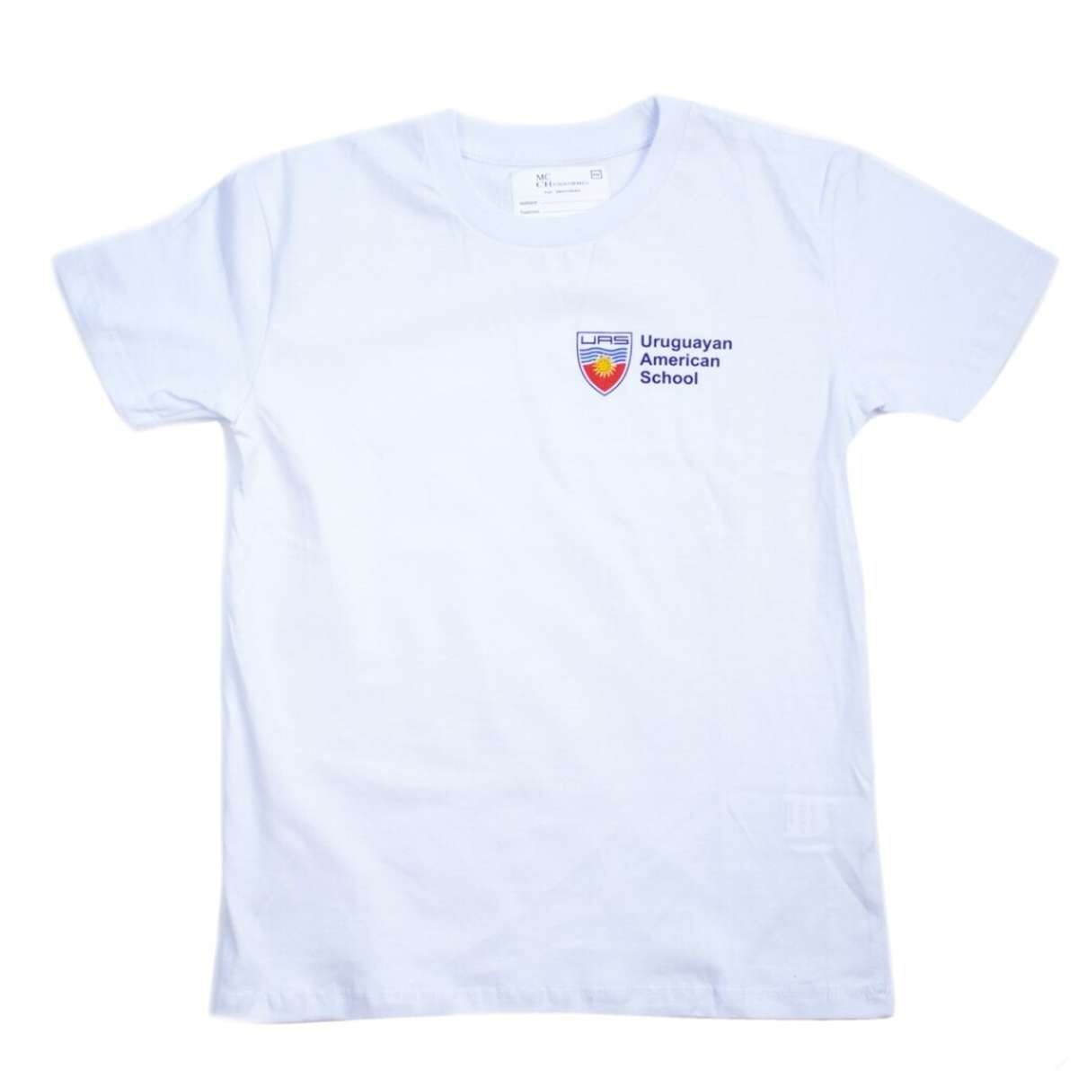 Remera manga corta - Uruguayan American School 