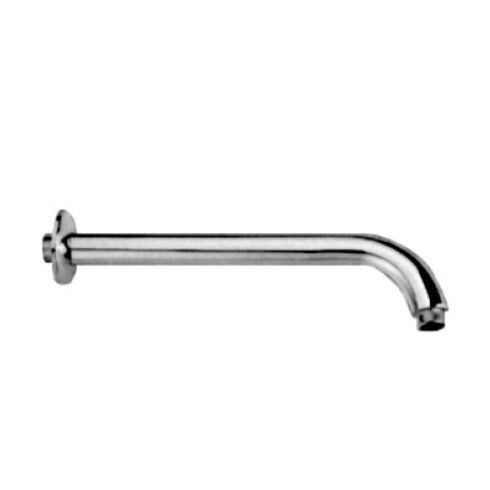 PIEZA ADAPTADOR CORTO GRUESO METAL CROMO ACERO MATE CROMO