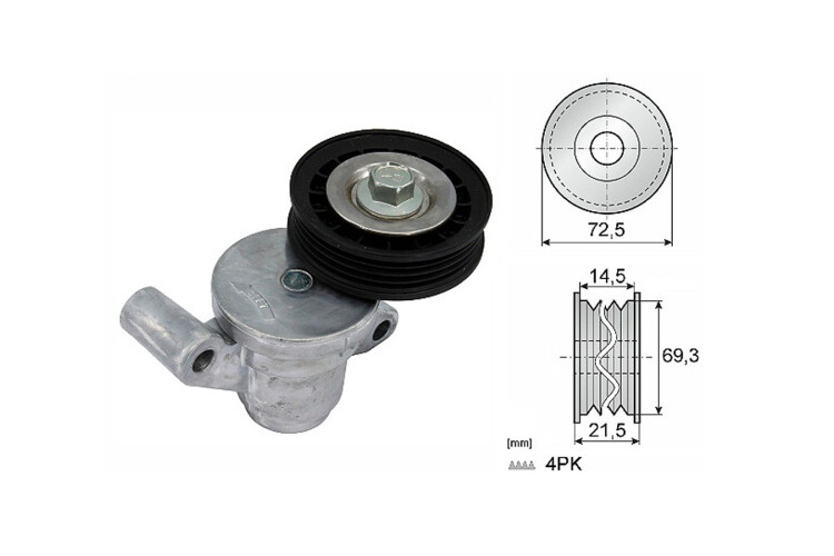 Tensor De La Correa Ford Fusion Se 14-25 Tensor De La Correa Ford Fusion Se 14-25