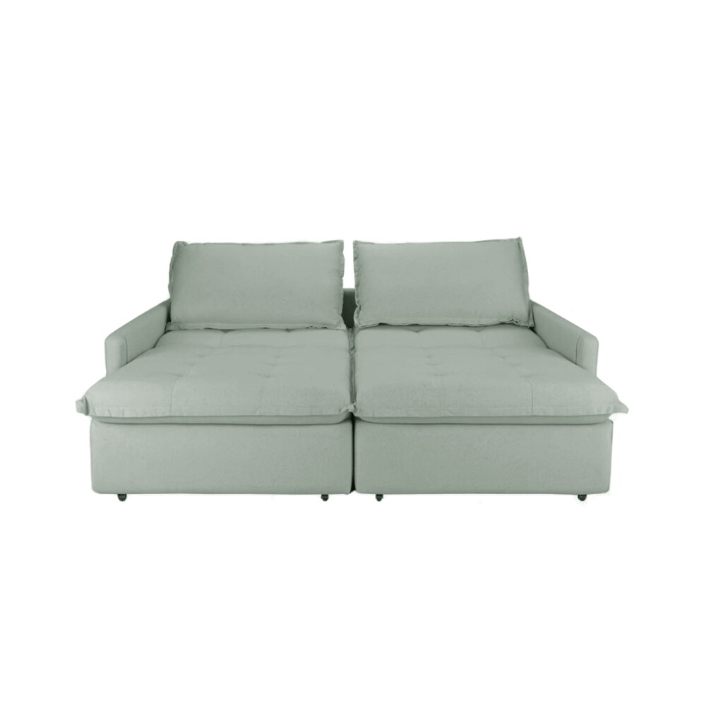 Sofá Cama Oliver 3 Cuerpos Verde