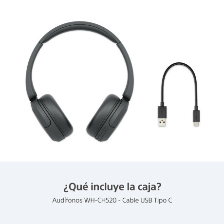 Auriculares Inalambricos Sony WH-CH520 Negro