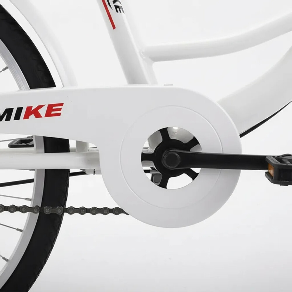 Bicicleta de paseo para dama rodado 26 Blanco