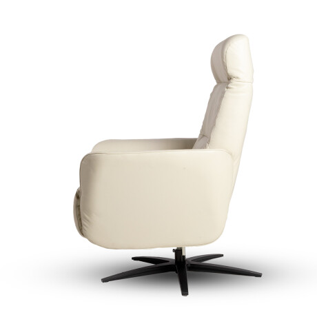Butaca Space (Reclinable eléctrica) - Cuero Básico 509 (Off White)