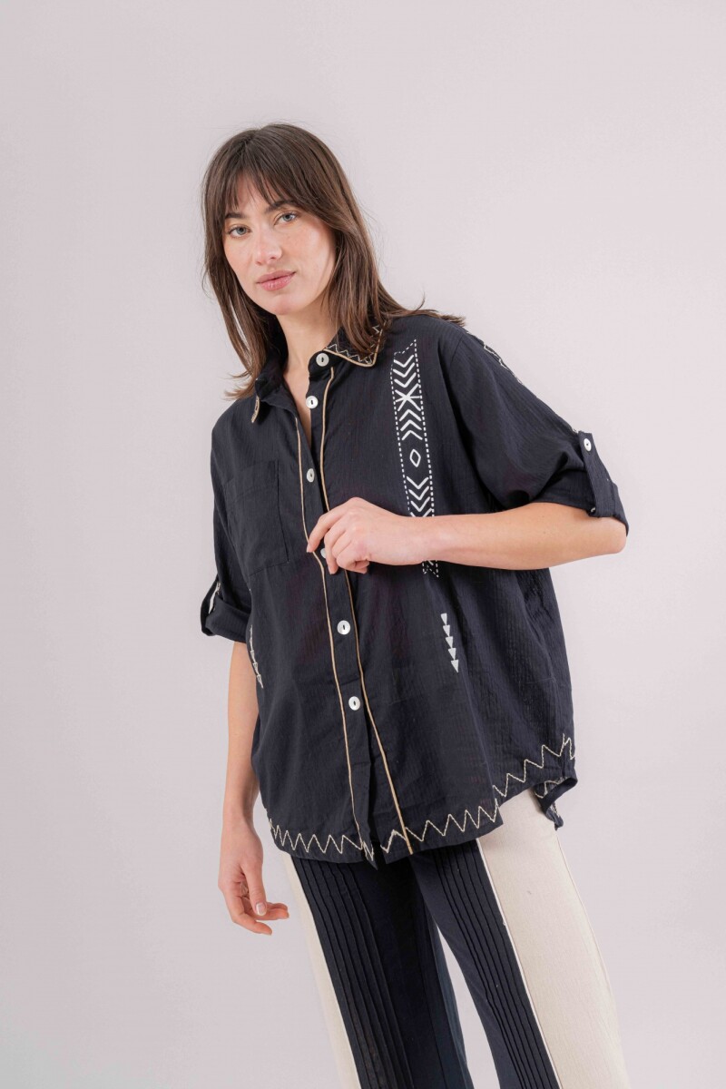 Camisa Casia NEGRO