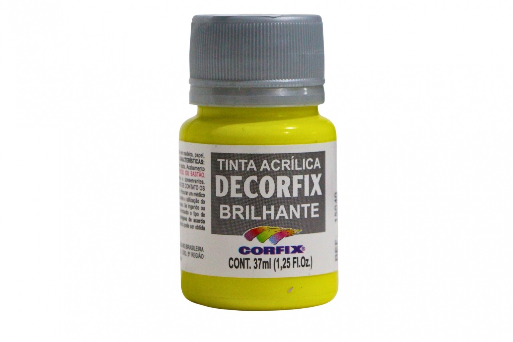 PINTURA ACRILICA CORFIX 37 ML COLOR AMARILLO LIMON 302 