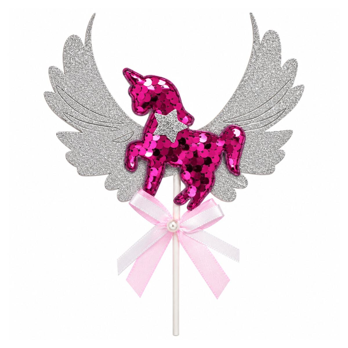 Topper Unicornio - Fucsia 