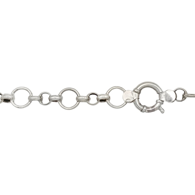 Cadena rolo triple-Plata 925-Sin Piedra-CD3234 sinpiedra