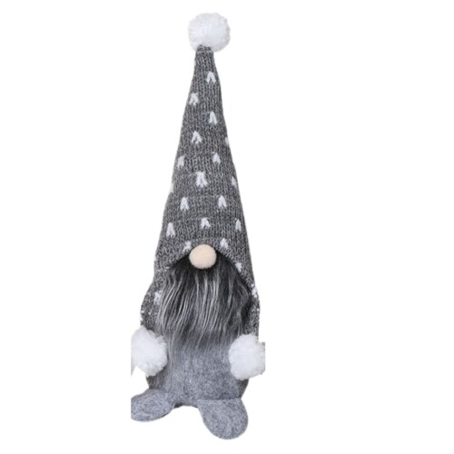 Papá Noel decorativo Gris