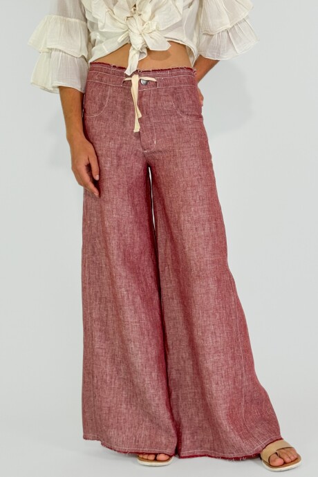 PANTALON WHITNEY Rojo