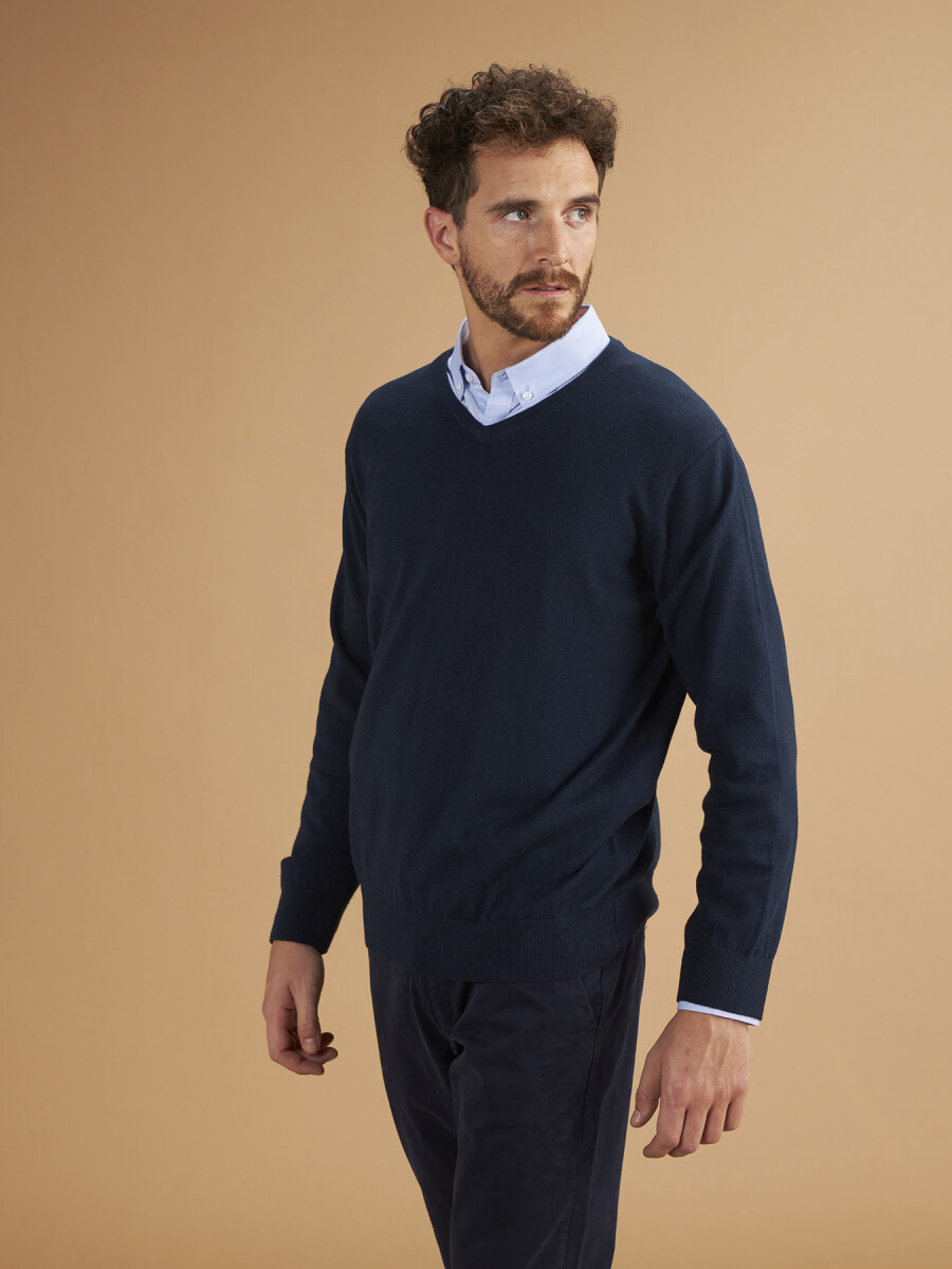 SWEATER HARLEM 4.0 - MARINO 
