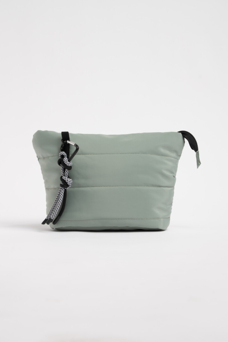 Necessaire capitoneado Verde Seco