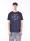 REMERA SELECTED AZUL OSCURO