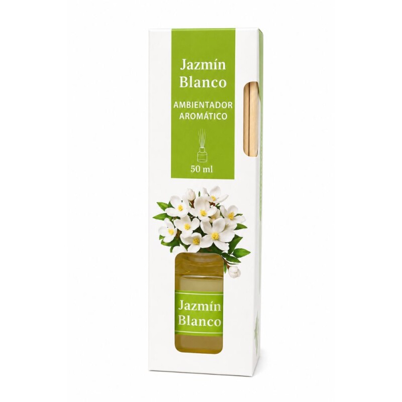 DIFUSOR AROMATICO LA STREGA 50 ML Jazmin Blanco
