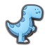 Jibbitz Boys Rule Blue Dino Multicolor