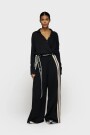 WIDE PANTS TAPE Negro
