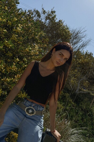 Musculosa Rios NEGRO