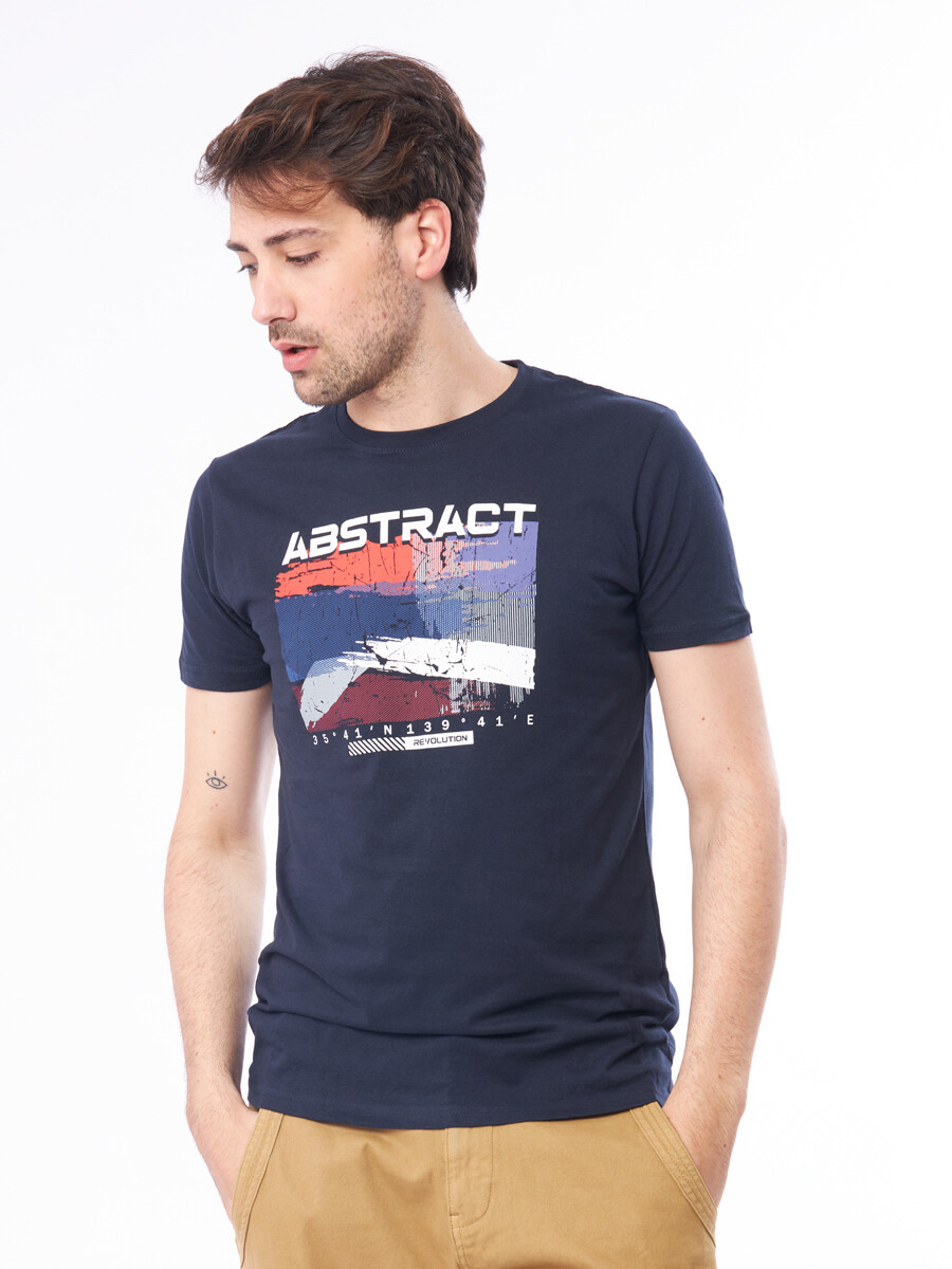 T-SHIRT ASTRA - Navy 