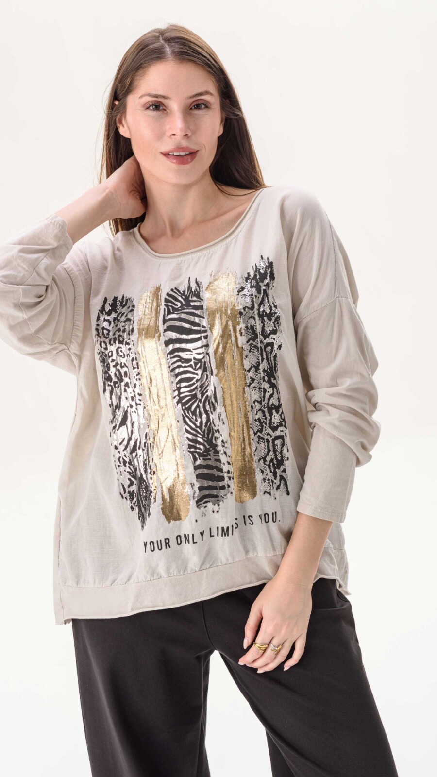 Blusa Serena Beige