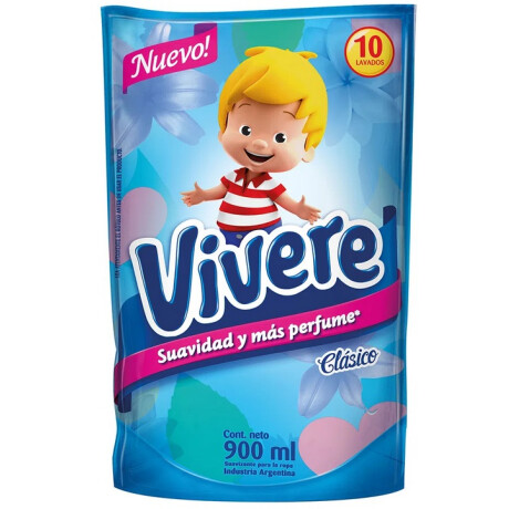SUAVIZANTE VIVERE 900 ML CLASICO DP SUAVIZANTE VIVERE 900 ML CLASICO DP