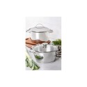 OLLA CACEROLA HONDA TRAMONTINA ALLEGRA 22CM 4,2 LITROS PLATEADO