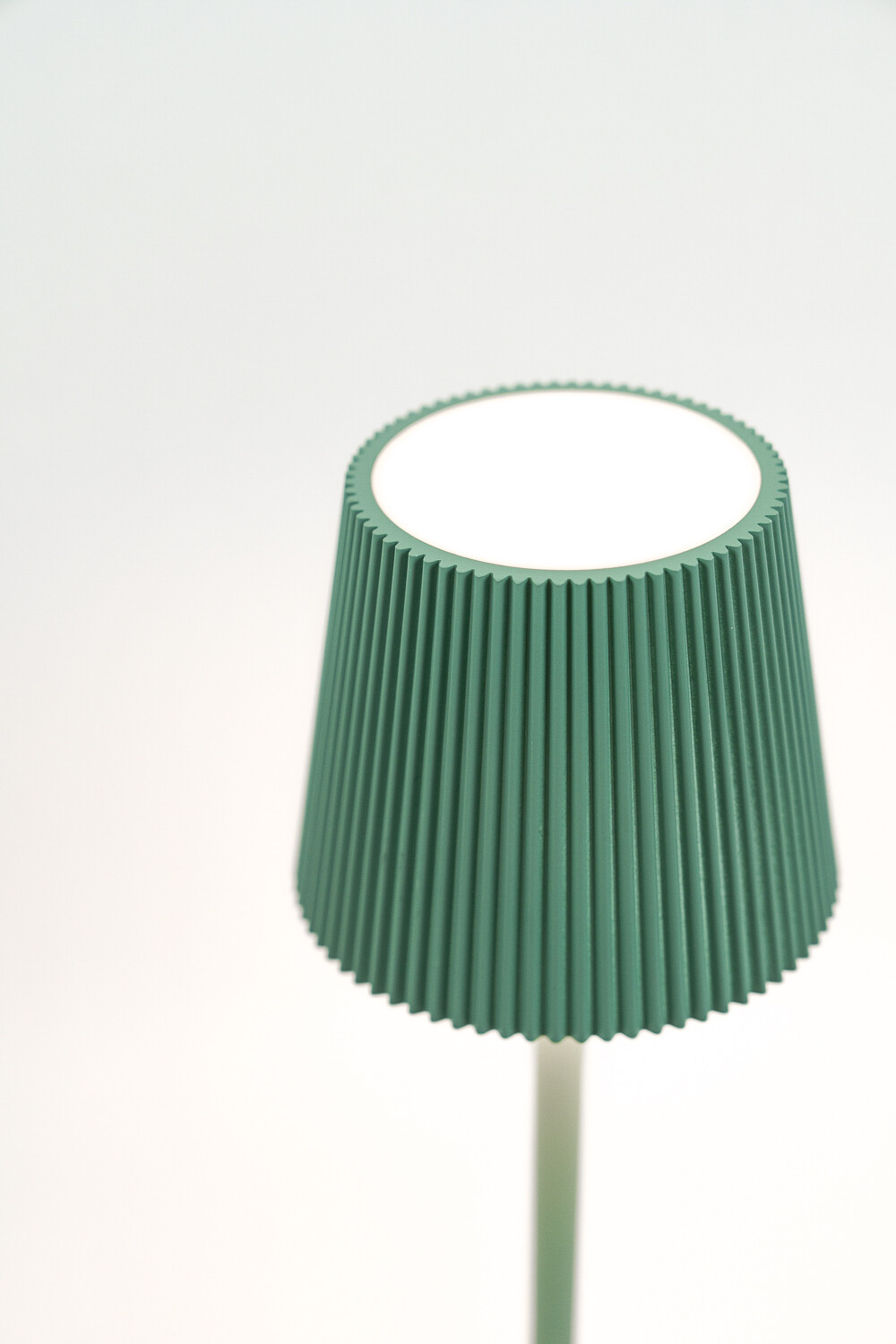 Lampara De Mesa Aurora Azul