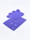 ALFOMBRA HUELLA SET X 2 VIOLETA