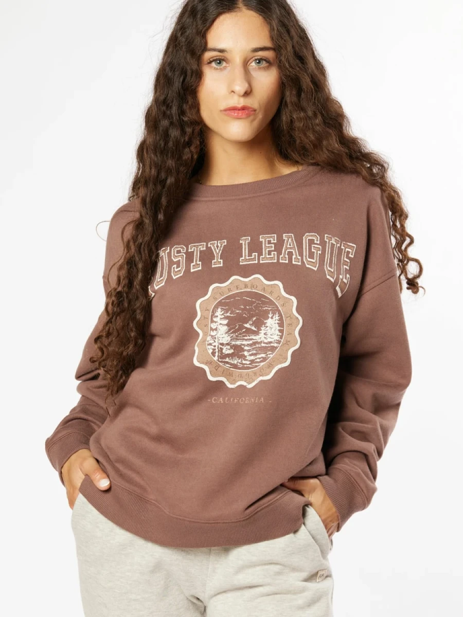 BUZO RUSTY LANDI C.BASE league - CHOCOLATE 