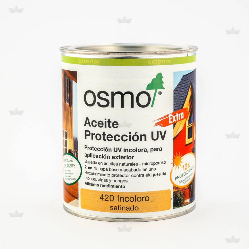 OSMO 420 ACEITE DE PROTECCION UV INCOLORO 0.75 LT. N/A