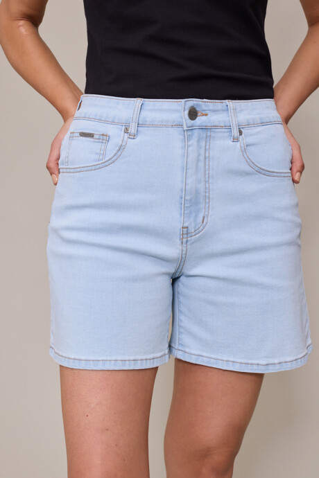 SHORT ELADIA POLANCO Azul Claro